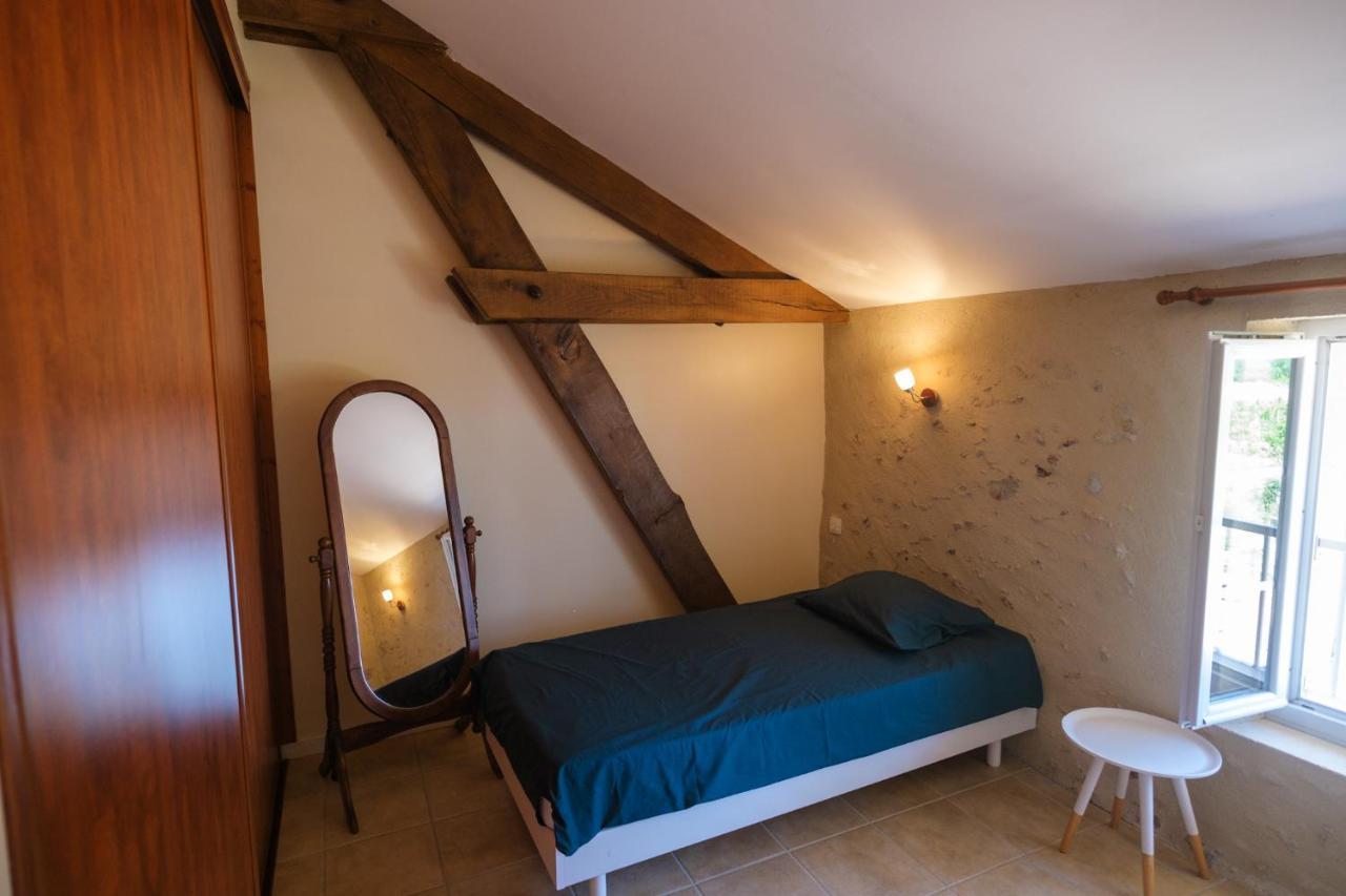 Gites Le Mathelin Lamothe-Montravel Buitenkant foto